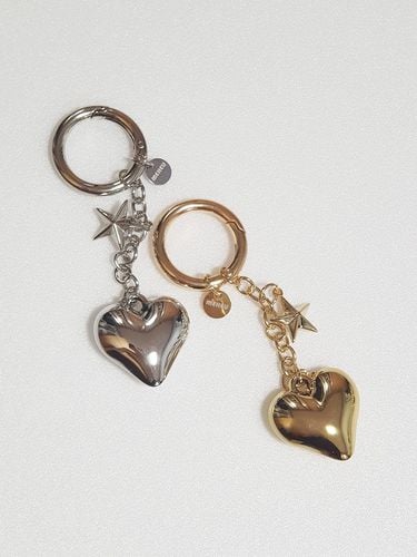 Heart Star Key Ring_2 Colors - MEHEU - Modalova