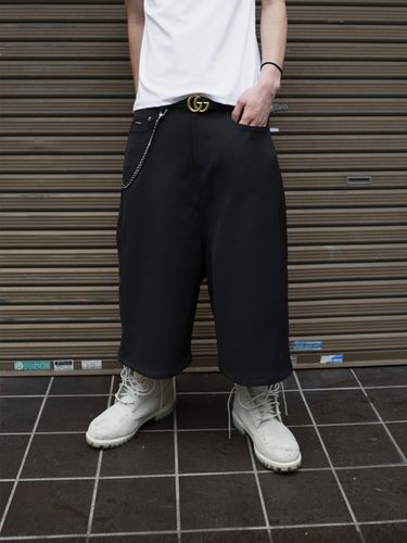 Twill Bermuda Pants - GOZER - Modalova