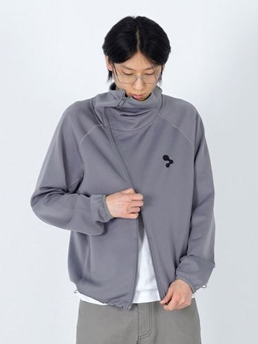 Curved Zip Up_Grey - FUTURE LAB - Modalova