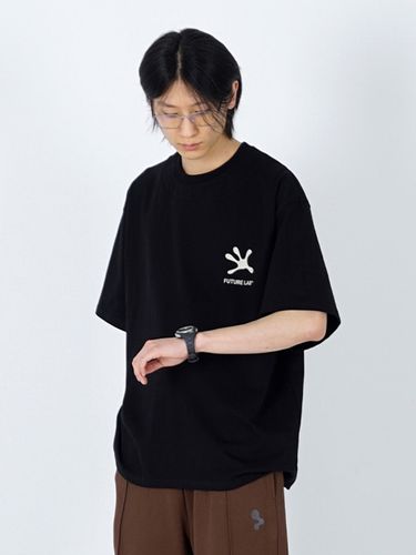 Split T-shirt_Black - FUTURE LAB - Modalova