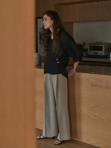 Bottom Slacks_Beige - REBOLD - Modalova