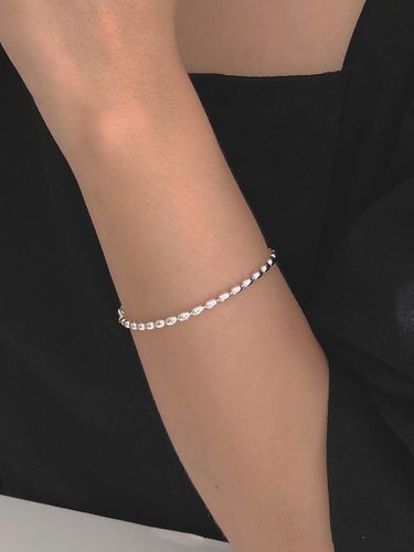 Silver 925 Frank Bracelet - byweekend - Modalova