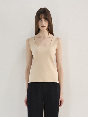 Two Way Knit Top - Beige - Mare di mari - Modalova