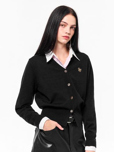 GNRL Essential Cardigan - Black - GENERAL IDEA - Modalova