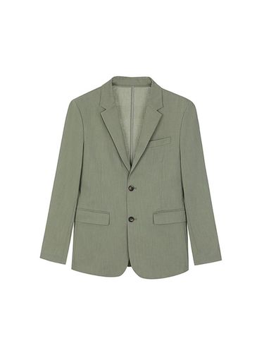 Linen Texture Single Jacket _ - ADHOC - Modalova