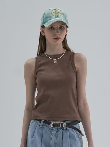 Essential Sleeveless Top_Brown - ELLIOTI - Modalova