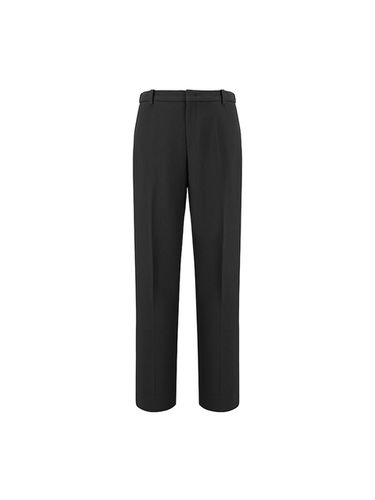 Hidden Elastic Band Slacks _ Black - ADHOC - Modalova