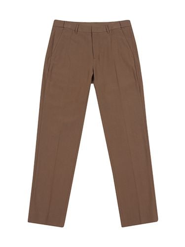 Hidden Banding Tapered Slacks _ - ADHOC - Modalova