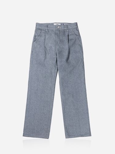 Re-Blue Recycled Wide Pin Tuck Denim Pants - CINEDE - Modalova