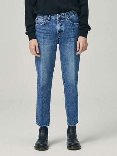 Cropped Straight Leg Jeans - INROWS - Modalova