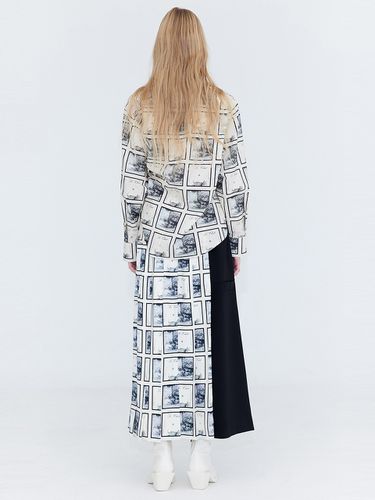 Pleated Wrap Skirt_Print - WNDERKAMMER - Modalova