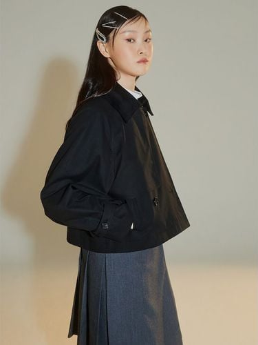 Detachable Collar Short Trench - kuho plus - Modalova