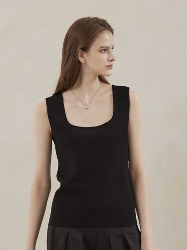 Two Way Knit Top - Black - Mare di mari - Modalova