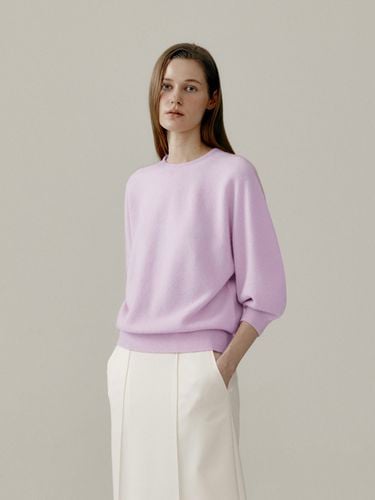 Cashmere Wholegarment Irregular Knit Top - Mare di mari - Modalova