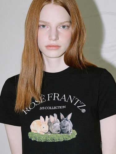 Cropped T-shirt_Black - Rosefrantz - Modalova