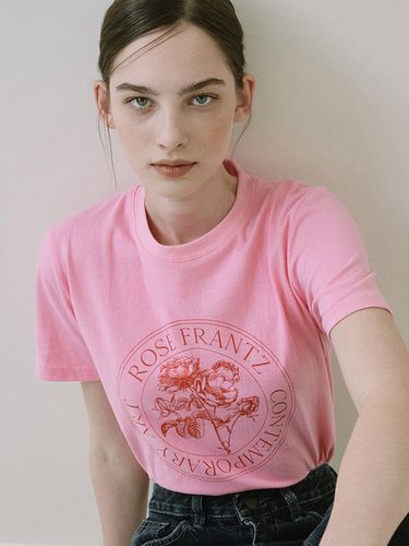 Classic Flower T-shirt_Pink - Rosefrantz - Modalova