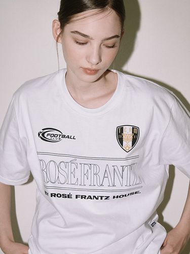 Football Logo T-shirt_White - Rosefrantz - Modalova