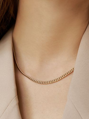 Hollow Curb Chain Necklace LFN03 - LUNNE - Modalova