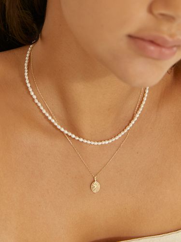 Rough Freshwater Pearl Necklace LFN09 - LUNNE - Modalova