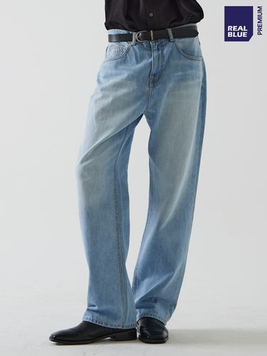 Sirius Semi Wide Straight Denim Pants () - CINEDE - Modalova