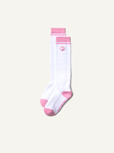 Sport Micca Knee Socks_White-Pink - HOTEL SAINT TROPEZ - Modalova