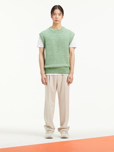 PLADS] Summer Vest [Green] - T.I FOR MEN - Modalova