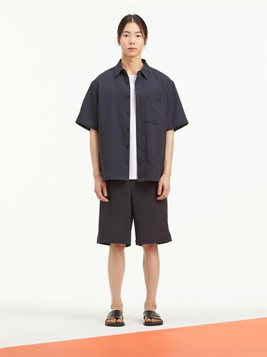 PLADS] M.P.C Air Dot Shirt [Black] - T.I FOR MEN - Modalova