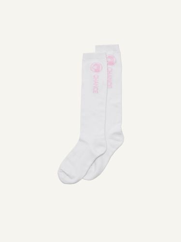 Bonne Chance Micca Knee Socks_White - HOTEL SAINT TROPEZ - Modalova