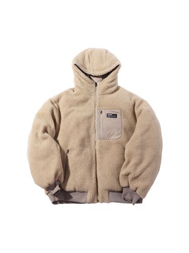 Reversible Sherpa Hood Jumper_Beige - OFFGRID - Modalova