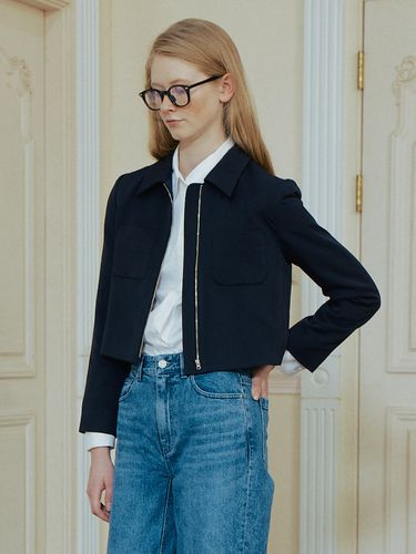 Cropped Blouson Jacket - FRRW - Modalova