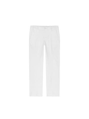 Elasticated Band Pants _ White - ADHOC - Modalova