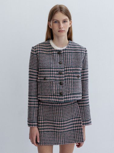 Check Tweed Jacket - JOY GRYSON - Modalova