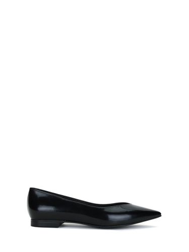 Stiletto Flat Shoes (Black) - THREE TO EIGHTY - Modalova