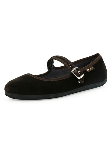 Oda Mary Jane Shoes (104913-MARRON) - VICTORIA SHOES - Modalova