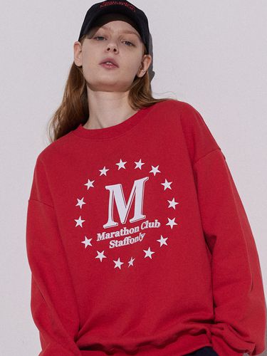 Star-Star Sweatshirt Red - STAFFONLY - Modalova