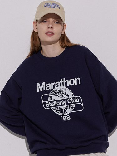 Marathon Sweatshirt Navy - STAFFONLY - Modalova