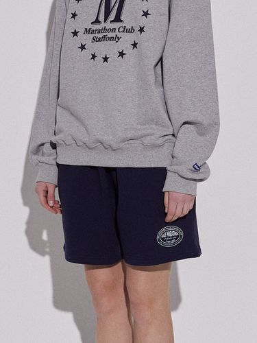 Circle Logo Sweat Shorts Navy - STAFFONLY - Modalova