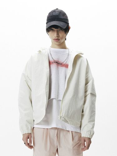 Over Fit Backstage Windbreaker _ Creamy White - NORNOT - Modalova