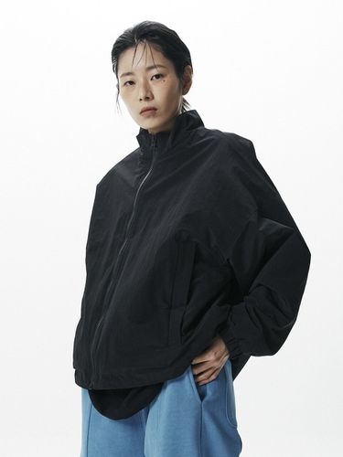 Over Fit Backstage Windbreaker _ Black - NORNOT - Modalova