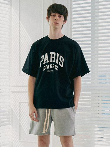 Parisian Chain Short Sleeve T Shirt 6colors - PaperBoy - Modalova