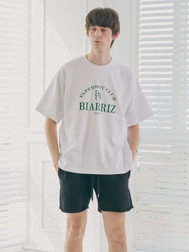 Biarriz Chain Short Sleeve T Shirt 4colors - PaperBoy - Modalova