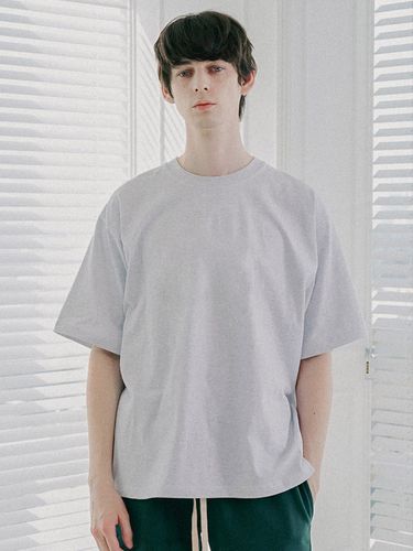 Basic Essential Chain Short Sleeve T Shirt White M - PaperBoy - Modalova