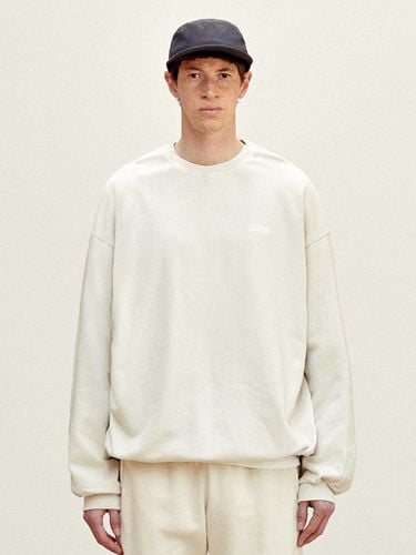 Reverse Lining Pigment String Sweatshirt - Fluke - Modalova