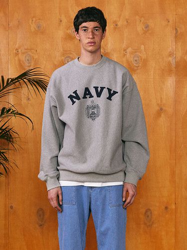 Navy Sweatshirt _ Grey - UNION BALANT - Modalova