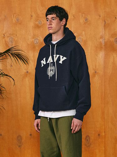 Navy Hoodie _ Navy - UNION BALANT - Modalova