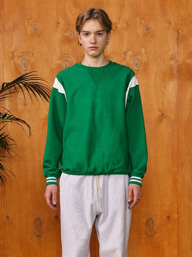 Varsity Sweatshirt _ Green - UNION BALANT - Modalova