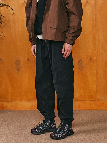 Nylon Jogger Pants _ Black - UNION BALANT - Modalova