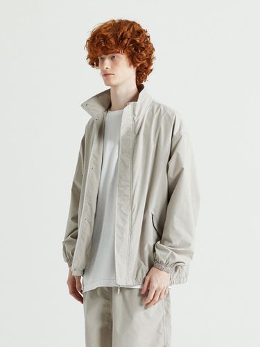 Over Fit Track Jacket (Beige) - V2 - Modalova