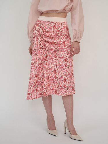 Paisley Shirring Skirt_2 Colors - Sweet One Eighty - Modalova