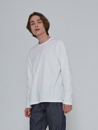 Side Slit Detail T-shirt White - Moth - Modalova